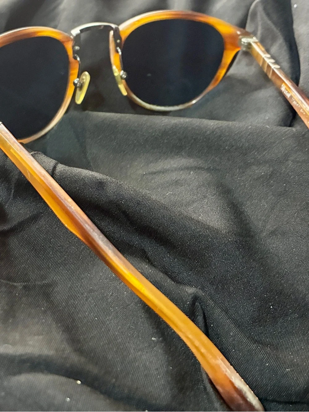 Persol PO3108S Typewriter Edition Glass Polarized Sunglasses New Case